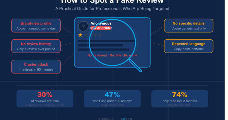 5 Signs of a Fake Review: An Online Reputation Management Guide for Professionals Being Targeted