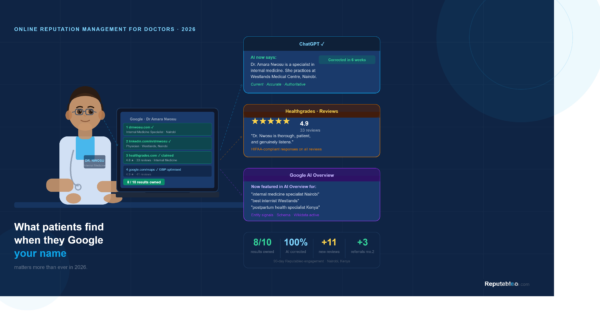 online reputation management for doctors